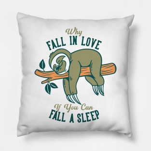 Sloth Love Pillow