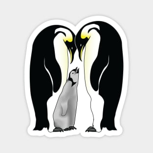 Penguin Family Magnet