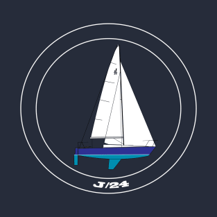 J/24 Sailboat T-Shirt