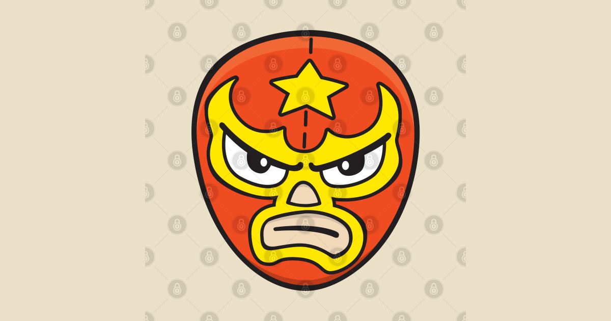 Luchador Mask 2 - Wrestling - Posters and Art Prints | TeePublic