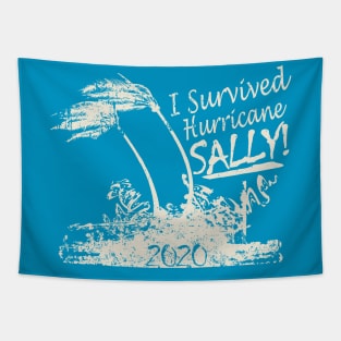 I Survived Hurricane Sally Tapestry