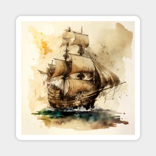 Pirate Ship Magnet