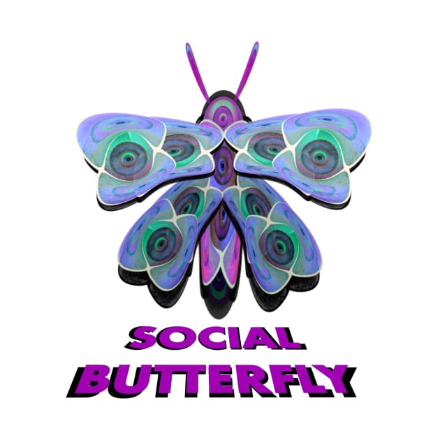 Social Butterfly by Zenferren