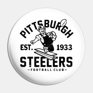 Retro Pittsburgh Steelers 1 by Buck Tee Pin