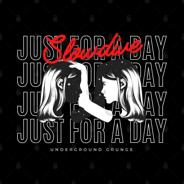 Slowdive - Just For a Day // Gothic Style Fan Art Designs by Liamlefr