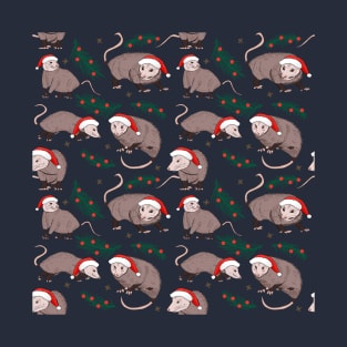 Christmas Opossums T-Shirt