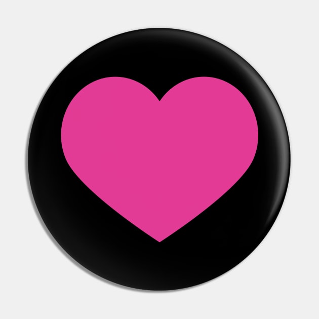 Pink heart Pin by AliciaZwart