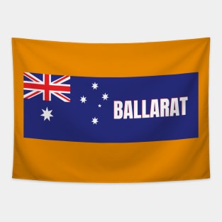 Ballarat City in Australian Flag Tapestry