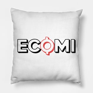 ECOMI Vintage Logo Pillow