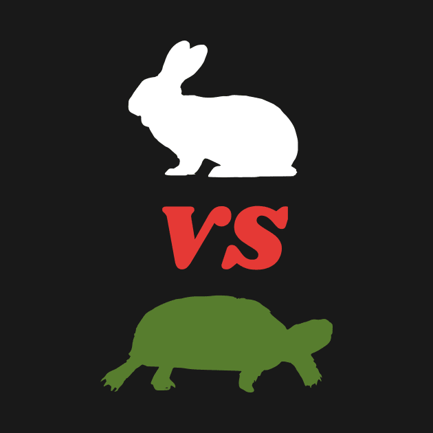 Rabbit VS Turtle Design by Jled