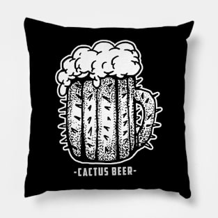 Cactus Beer Pillow