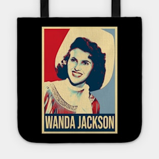 Queen of Rockabilly Style Wanda Vintage Music Couture Tote