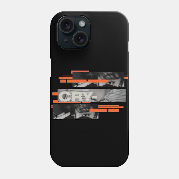 Hiphop Cry Boy Design Phone Case by Maroua