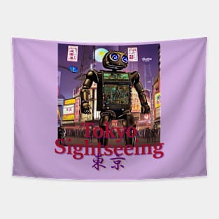 Japan Tokyo Sightseeing Robot by Kana Kanjin Tapestry