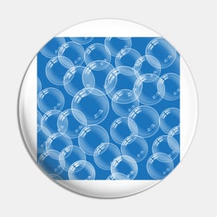 Bubbles seamless pattern Pin