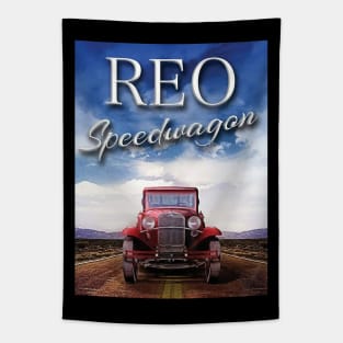 Reo Speedwagon Race Tapestry