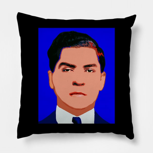 lucky luciano Pillow by oryan80