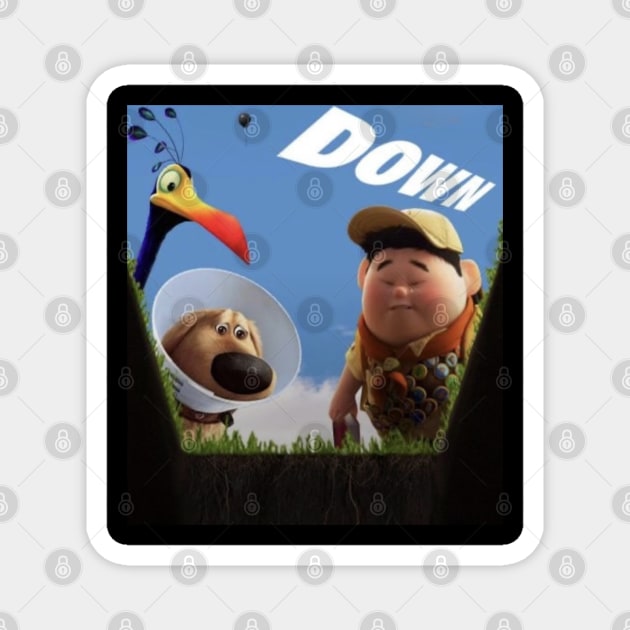 After Up Magnet by Low Life Shirts