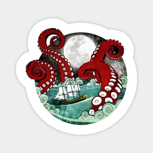 Kraken Attack Magnet