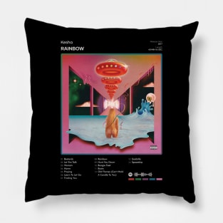 Kesha - Rainbow Tracklist Album Pillow