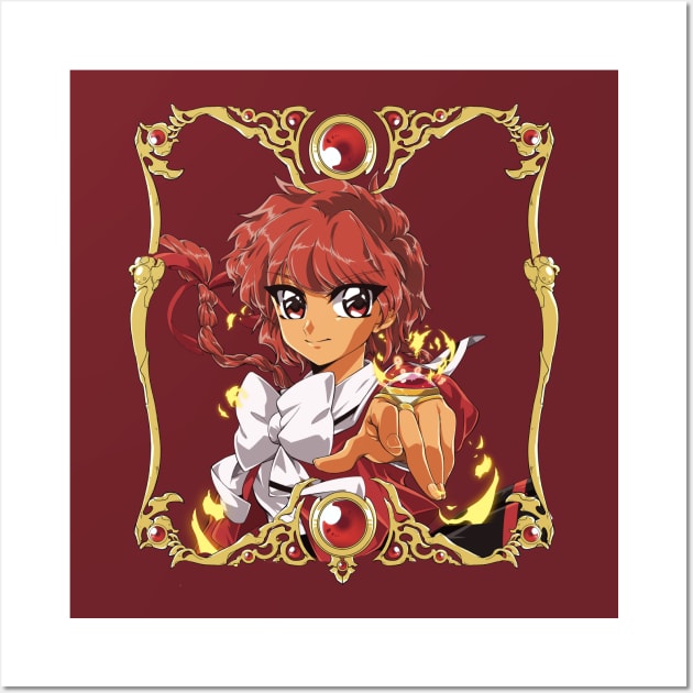 Magic Knight Rayearth - Hikaru Shidou - Magic Knight Rayearth - Posters and  Art Prints