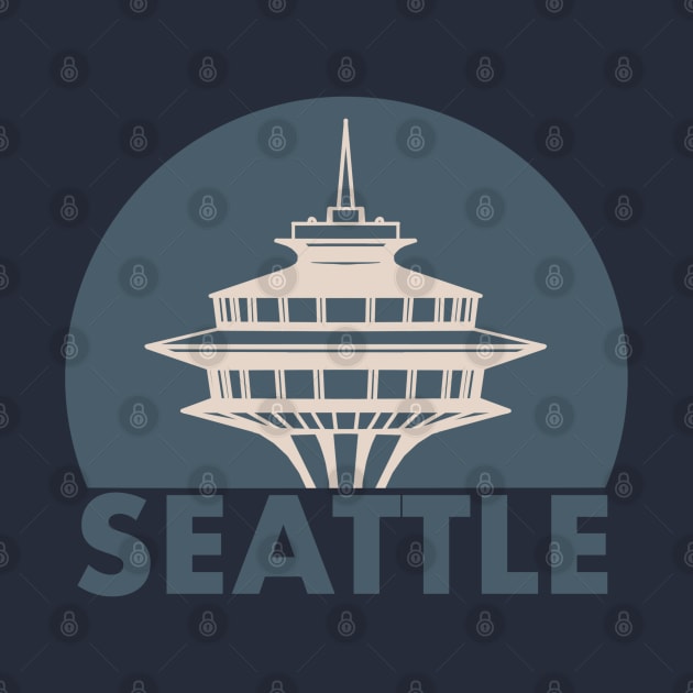 Seattle - Space Needle by Tanimator