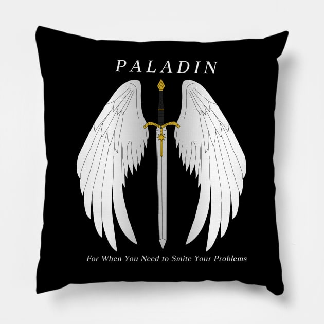 Paladin Pillow by Braveheart Studios