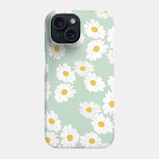 Scandinavian Summer Pastel Daisy Flower Phone Case
