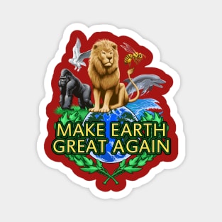 MEGA - Make Earth Great Again - Full Design Magnet