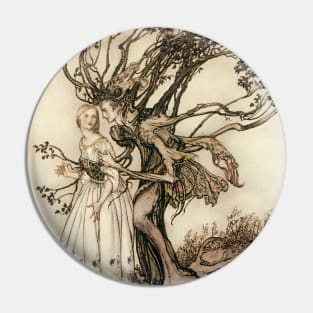 The Old Woman in the Wood by Arthur Rackham Pin
