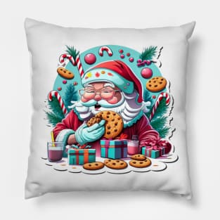 Santa Milk & Cookies Pillow