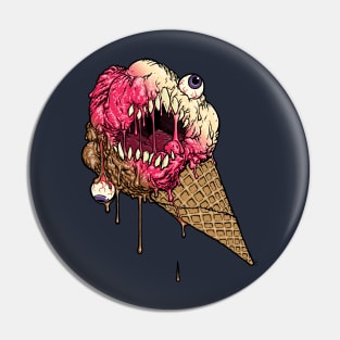 Eye Scream: Neapolitan Pin