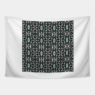 Art Deco Mint Tapestry