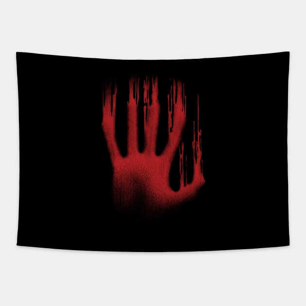 The Red Hand Tapestry by mrpsycho