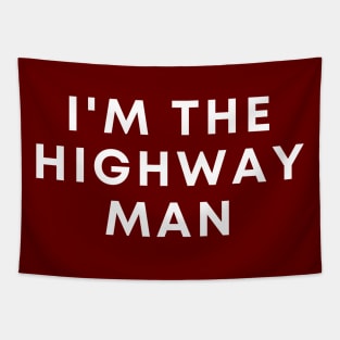 Highway Man Tapestry