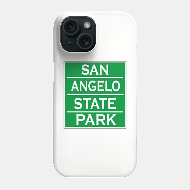 SAN ANGELO STATE PARK Phone Case by Cult Classics