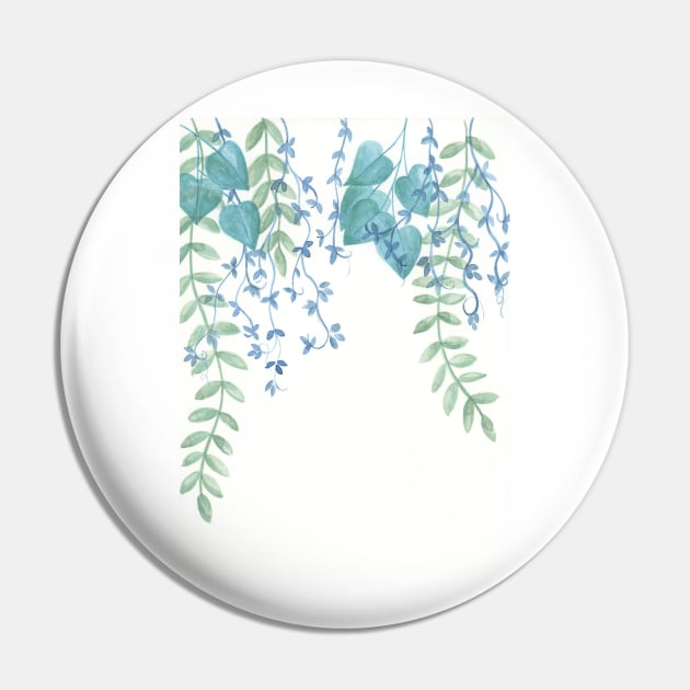 Vines and Leaves Pin by wynbre