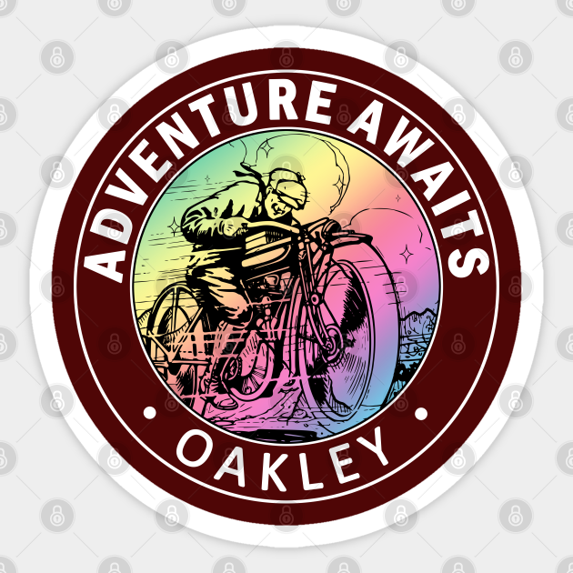 Oakley City, California - Oakley - Sticker | TeePublic