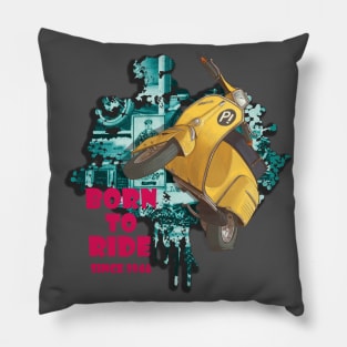 Born to ride Pillow