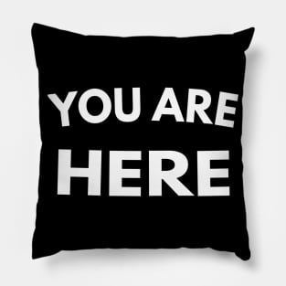 YOU ARE HERE Shirt John Lennon Wore This Pillow