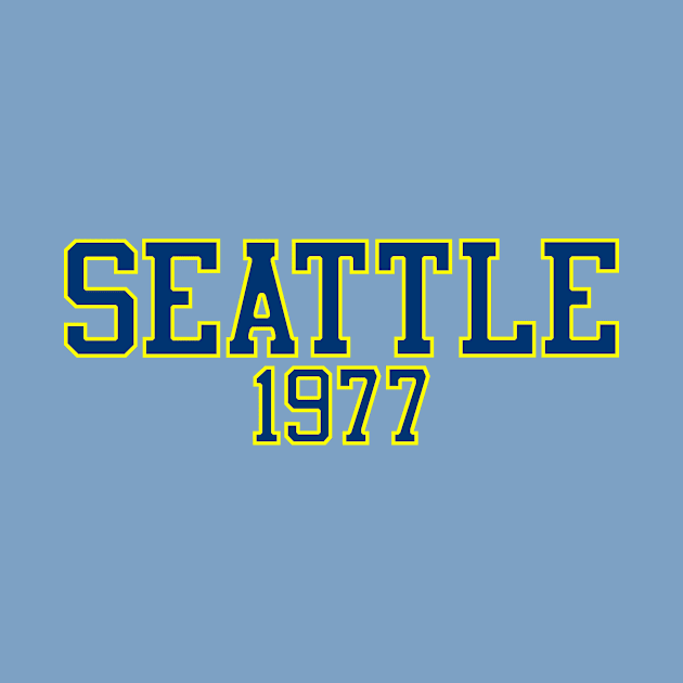 Seattle 1977 (Away) by GloopTrekker