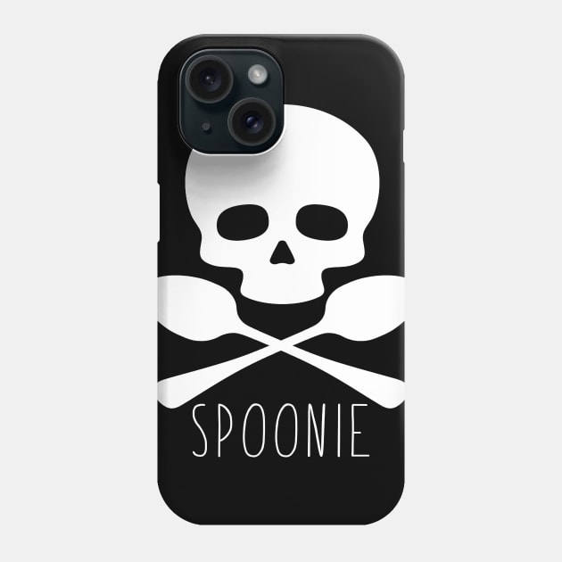 Skull & Cross-spoons Phone Case by spooniespecies