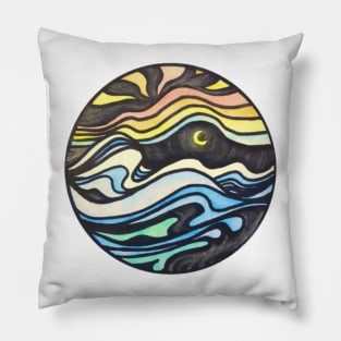 Magical Moonlit Night Pillow