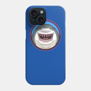 Great White Circle Phone Case