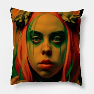 Vintage Portrait Art Pillow