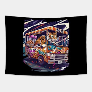 Wild Rides and Tiger Stripes Tapestry