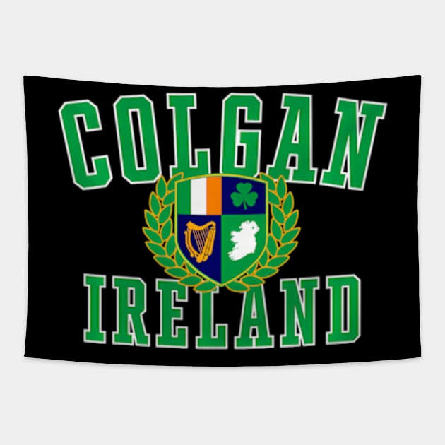 Irish Sur Colgan Ireland Crest Tapestry by Ro Go Dan