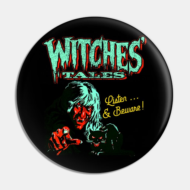 Witches Tales, distressed - From the eerie publication magazine Pin by MonkeyKing