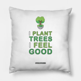 Vintage Plant Trees Feel Good #teamtrees Pillow