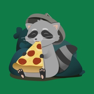 Trash Panda Pizza Time T-Shirt